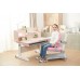 Children Kids Ergonomic 1M Study Desk with Adjustable Swivel Chair Set